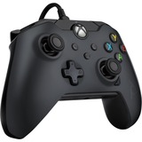 PDP Gaming Wired Controller: Raven Black, Gamepad schwarz, Xbox Series X|S, Xbox One, PC
