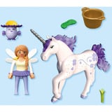 PLAYMOBIL 71843 Magic Unicorns: Sammeleinhorn Glückslavendel mit Fee, Konstruktionsspielzeug 
