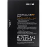 Samsung 870 EVO 250 GB, SSD SATA 6 Gb/s, 2,5", intern