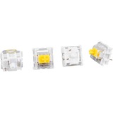 Sharkoon Gateron Pro Yellow Switch-Set, Tastenschalter gelb/transparent, 35 Stück