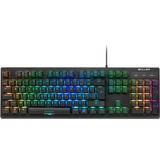 Sharkoon SKILLER SGK30, Gaming-Tastatur schwarz, BE-Layout, Huano Red