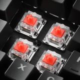 Sharkoon SKILLER SGK30, Gaming-Tastatur schwarz, BE-Layout, Huano Red