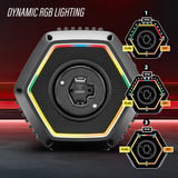 Thrustmaster T818 Black Edition, Lenkradbasis schwarz
