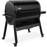 Weber Pelletgrill SmokeFire EPX6, STEALTH Edition schwarz, 45 x 91cm, mit CRAFTED Basis-Rahmen