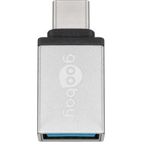 goobay OTG Super Speed Adapter USB-C > USB-A 3.2 silber