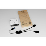 i-tec USB-A 2 Port Kabel Hub schwarz, 2x USB-A