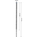 Bosch Expert Hammerbohrer SDS-max-8X, Ø 32mm Arbeitslänge 600mm