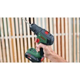 Bosch Heimwerken & Garten Akku-Bohrschrauber UniversalDrill 18V-60 grün/schwarz, Li-Ionen Akku 2,0Ah, Koffer, POWER FOR ALL ALLIANCE