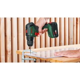 Bosch Heimwerken & Garten Akku-Bohrschrauber UniversalDrill 18V-60 grün/schwarz, Li-Ionen Akku 2,0Ah, Koffer, POWER FOR ALL ALLIANCE