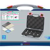 Bosch PRO Ceramic dry X-LOCK Bohrkronen-Set, Ø 6 - 12mm, Bohrer-Satz 4-teilig, für kleine Winkelschleifer