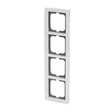 Busch-Jaeger Rahmen 4-fach weiß, Retail