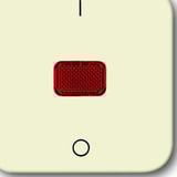 Busch-Jaeger Wippe weiß Kontroll-Aus 2-polig weiß, Retail