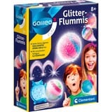 Clementoni Galileo Fun - Glitter-Flummis, Experimentierkasten 