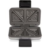 Cloer XXL-Sandwichmaker 6259 silber/schwarz