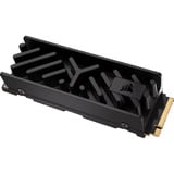 Corsair MP700 ELITE 2 TB, SSD schwarz, PCIe 5.0 x4, NVMe 2.0, M.2 2280, mit Kühlkörper