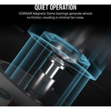 Corsair iCUE LINK RX120 RGB Triple Generalüberholt, Gehäuselüfter schwarz, 3er Pack, inkl. Hub, 120 mm