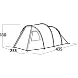 Easy Camp Familien-Tunnelzelt Hidra 4 olivgrün, Modell 2025