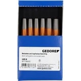 GEDORE Nietzieher- und Nietkopfsetzer-Satz, Nietwerkzeug 6-teilig