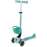 GLOBBER Go-Up Baby Lights 360, Scooter mint/dunkelgrün