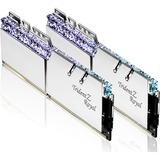 G.Skill DIMM 32 GB DDR4-4600 (2x 16 GB) Dual-Kit, Arbeitsspeicher silber, F4-4600C19D-32GTRS, Trident Z Royal, INTEL XMP