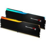 G.Skill DIMM 32 GB DDR5-6400 (2x 16 GB) Dual-Kit, Arbeitsspeicher schwarz, F5-6400J3239G16GX2-RM5RK, Ripjaws M5 RGB, INTEL XMP