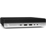 HP Elitedesk 800 G5 DM Generalüberholt, Mini-PC schwarz/silber, Windows 11 Pro 64-Bit