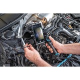 Hazet HD Videoendoskop Satz mit 360° Schwenksonde Ø 3,9mm, 4-teilig, Inspektionskamera schwarz/blau, Foto- / und Videoaufnahme via App