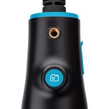 Hazet HD Videoendoskop Satz mit 360° Schwenksonde Ø 3,9mm, 4-teilig, Inspektionskamera schwarz/blau, Foto- / und Videoaufnahme via App