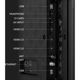 Hisense 65A6K, LED-Fernseher 164 cm (65 Zoll), schwarz, UltraHD/4K, Triple Tuner, HDR