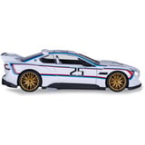 Jamara BMW 3.0 CSL Hommage R Diecast, Modellfahrzeug weiß, Maßstab 1:24, inkl. Knopfzellen