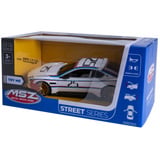 Jamara BMW 3.0 CSL Hommage R Diecast, Modellfahrzeug weiß, Maßstab 1:24, inkl. Knopfzellen