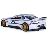 Jamara BMW 3.0 CSL Hommage R Diecast, Modellfahrzeug weiß, Maßstab 1:24, inkl. Knopfzellen