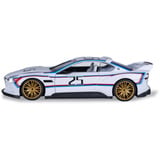 Jamara BMW 3.0 CSL Hommage R Diecast, Modellfahrzeug weiß, Maßstab 1:24, inkl. Knopfzellen