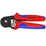 KNIPEX Crimpzange 97 53 14 SB rot/blau, mit Seiteneinführung