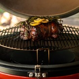 Kamado Joe Classic III, freistehend, Holzkohlegrill rot/schwarz, Ø 46cm