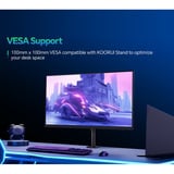 Koorui E2741A, LED-Monitor 68.6 cm (27 Zoll), schwarz, UltraHD/4K, IPS, HDMI, DP