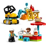LEGO 10933 DUPLO Große Baustelle mit Licht und Ton, Konstruktionsspielzeug 