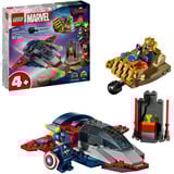 LEGO 76319 Marvel Super Heroes Captain America vs. Thanos, Konstruktionsspielzeug 