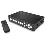 Lindy 5 Port KVM Switch Seamless Multiview, KVM-Switch schwarz