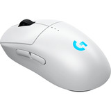 Logitech G PRO 2 LIGHTSPEED, Gaming-Maus weiß, LIGHTSPEED, HERO 2, für Windows