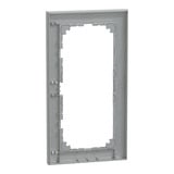 Merten Decor Rahmen zwei fach aluminium, Retail