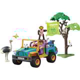PLAYMOBIL 71854 Animals and Friends: Bunter Geländewagen, Konstruktionsspielzeug 