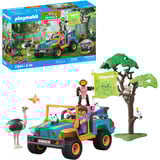 PLAYMOBIL 71854 Animals and Friends: Bunter Geländewagen, Konstruktionsspielzeug 