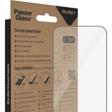 PanzerGlass Ultra Wide Fit Bildschirmschutz, Schutzfolie transparent, iPhone 14 Pro