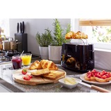 Philips Daily Collection Toaster HD2581/90 schwarz, 900 Watt, für 2 Scheiben Toast