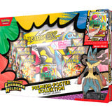  Pokémon-TCG: Mega-Entwicklung - Erhabene Helden - Premium-Poster-Kollektion, Sammelkarten Mega-Guardevoir-ex oder Mega-Lucario-ex
