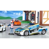 SIKU 2303 SUPER BMW i8 Polizei, Modellfahrzeug silber/blau