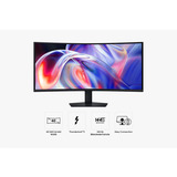 Samsung S40H850TAU, LED-Monitor 101.6 cm (40 Zoll), schwarz, WUHD, VA, Curved, HDMI, Thunderbolt 5, DP, USB-C, 144Hz Panel