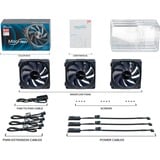 Seasonic MagFlow 1225 PWM, Gehäuselüfter schwarz, 3-Fan Kit, 120 mm