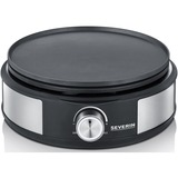 Severin Fondue-Crêpes-Kombination FO 2471 edelstahl/schwarz, 1.500 Watt